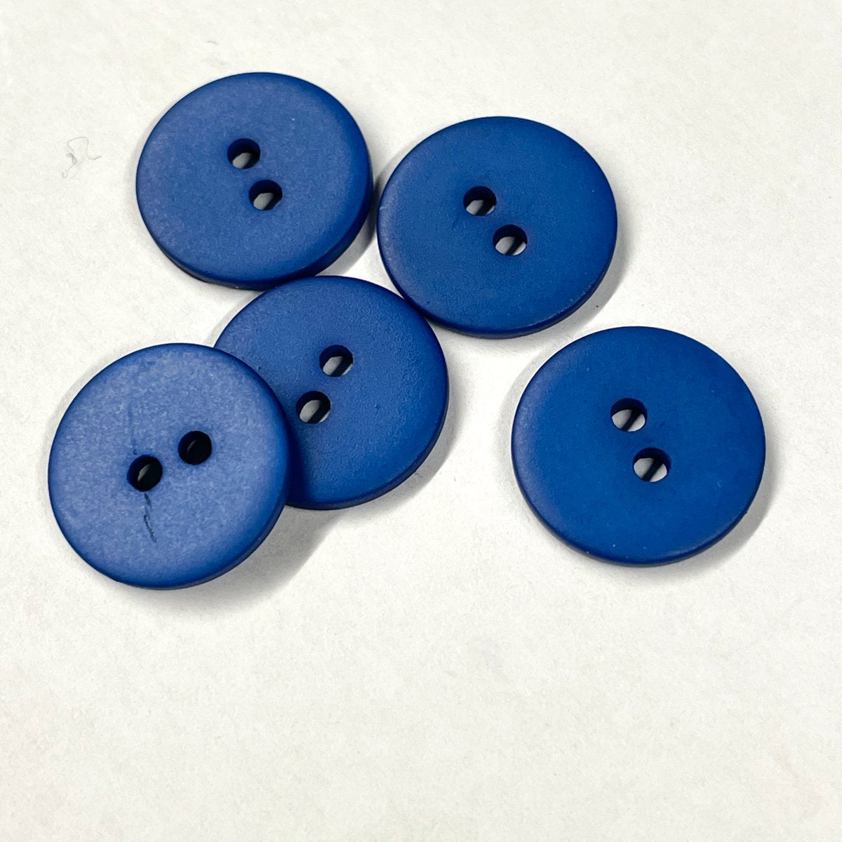 Matte shell buttons (sold by unit) - Dark navy - 10mm, 12mm et