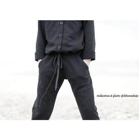 Brushed Back Sweatshirt - Black