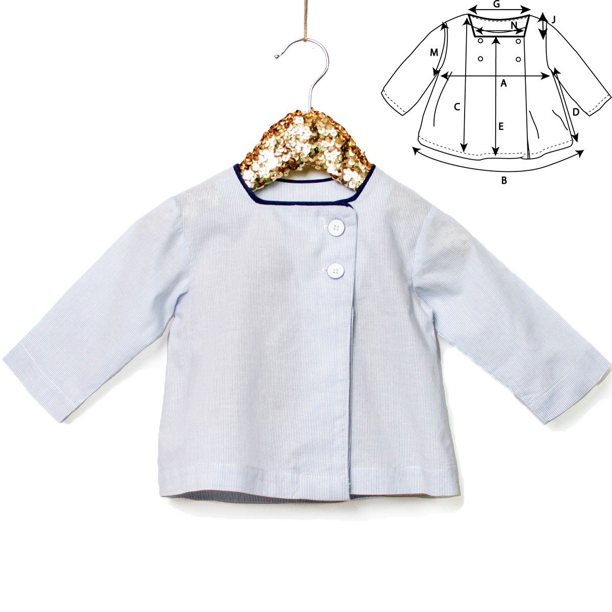 grind Misbruik taxi POLLUX square neckline Blouse - Newborn - PDF Sewing Pattern – Ikatee  sewing patterns